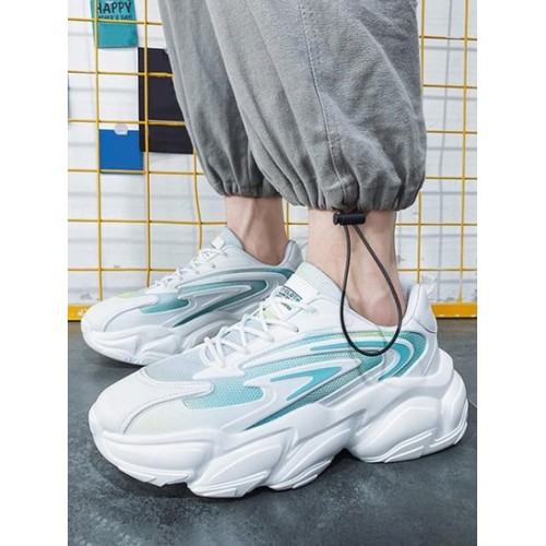 Ombre Mesh Breathable Chunky Sneakers