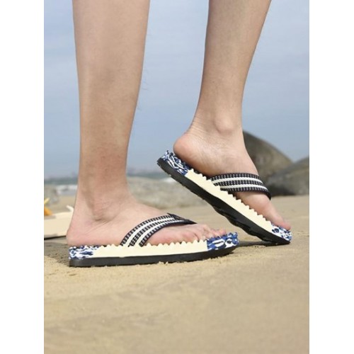 Camouflage Pattern Beach Flip Flops