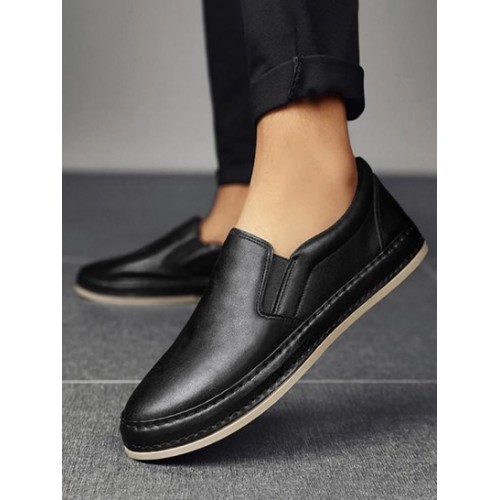 Minimalist Slip-On Low Top Loafers